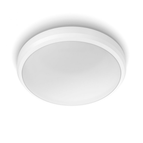 Philips Doris CL257 LED Badezimmerleuchte Deckenleuchte 1x6W | 600L | 2700K | IP44 - Schutz EyeComfort weiß