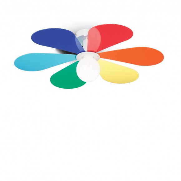 Ideal Lux 141350 Kinder Deckenleuchte Flower 1x60W| E27