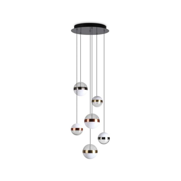 Ideal lux 321172 LED Pendelleuchte GALAXY  | 58W integrierte LED-Quelle | 5750lm | 3000K