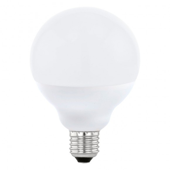 Eglo 11659 dimmbare Lampe Globe 1x9W | E27 | RGBW | 806lm | 2700-6500K - Fernbedienung, weiß