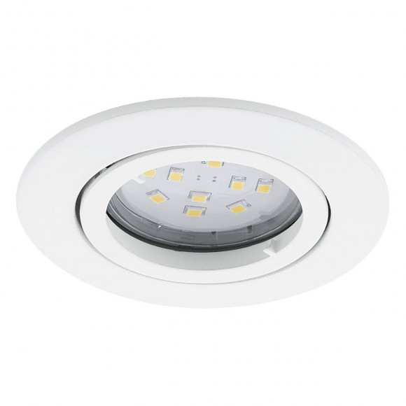 Eglo 31683 TEDO kippbare Spotleuchte 3- Set weiß LED GU10 3X5W