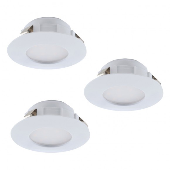 Eglo 95807 PINEDA Einbauleuchte 3-Set LED 3X6W = 3x500lm 3000K