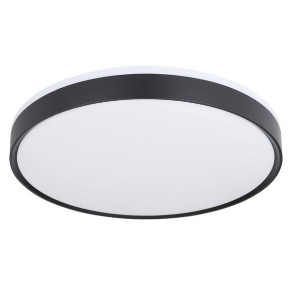 Globo 41587-24 LED-Deckenleuchte Sonny 1x24W | 1300lm | 2700-6500K - Fernbedienung, dimmbar, Nachtmodus, Memory-Funktion, weiß, schwarz, opal