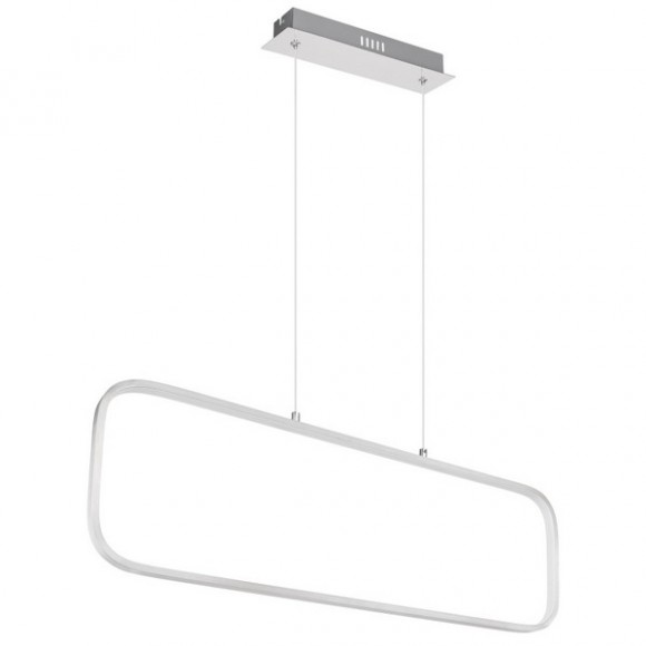 Globo 67262H LED Deckenleuchte Silla 1x24W | 1400lm | 3000K - Nickel, Opal