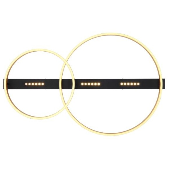 Globo 48461-54R LED Deckenleuchte LUFFY  | 54W integrierte LED-Quelle | 2560lm | 3000K