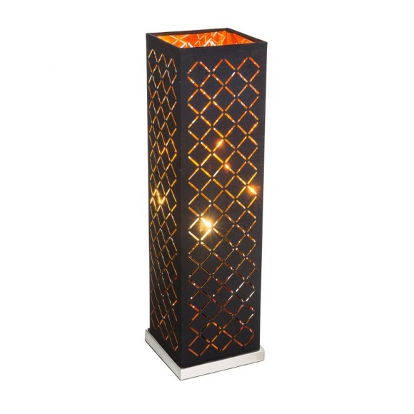 Globo 15229T2 Tischleuchte Clarke 1x40W | E27 - schwarz, gold