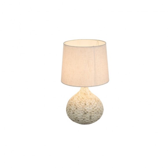 Globo 21656 Tischlampe Soputan 1x40W | E14 - beige