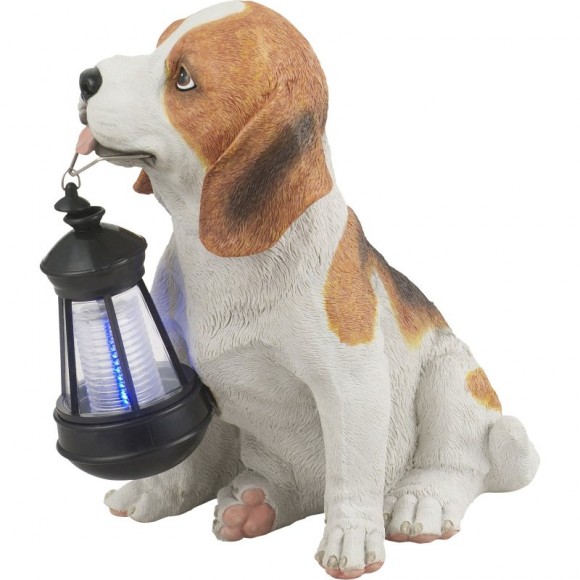 Globo 33371 LED Außen Solarleuchte Hund 1x0,06W | 4000K | IP44 - dekorativ