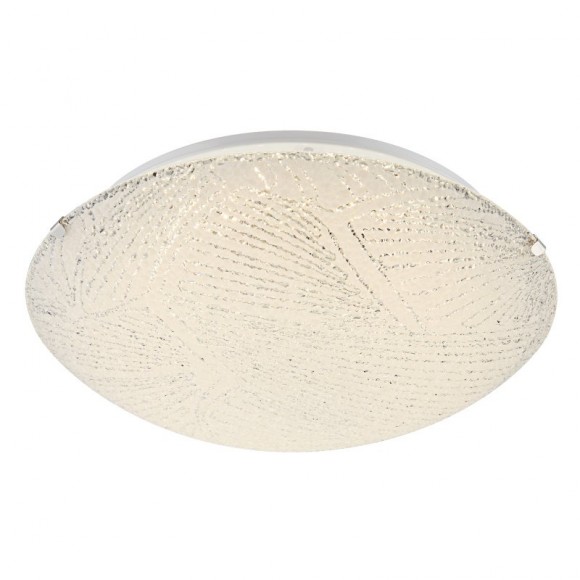 Globo 40481 LED Deckenleuchte Noir 1x12W | 900L | 3500K - satiniertes Glas, weiß