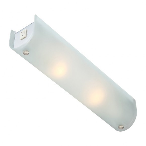 Globo 4101 Wandleuchte Line 2x40W | E14 - Spiegelleuchte, Umkleidekabine Spiegel, chrom