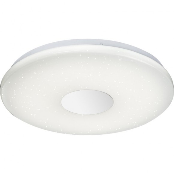 Globo 41333 LED Deckenleuchte Felion 1x24W | 1500lm | 3000-6000K - dimmbar, Fernbedienung, Farbfixierung, 3 weiße Farbtöne, weiß, opal