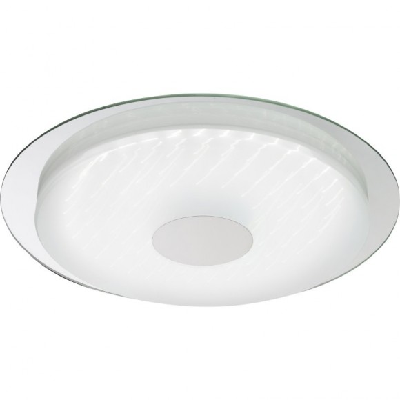 Globo 41335 LED Deckenleuchte Treviso I 1x24W | 2000L | 6000K - dimmbar, Fernbedienung, Farbfixierung, chrom