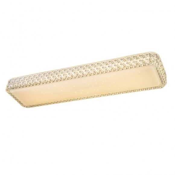 Globo 41339-24W LED Wandleuchte Kelly 1x24W | 50-1700lm | 3000K-6400K - Fernbedienung, dimmbar, Farbfixierung, Nachtbeleuchtung, Memory-Funktion, Glitzereffekt, weiß
