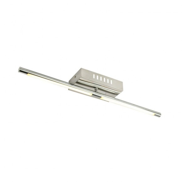 Globo 41910-10 LED Deckenleuchte Domenico 1x9W | 15-280lm | 3000K | RGB - Fernbedienung, Farbfixierung, Farbwechsler, dimmbar, Nachtleuchte, chrom