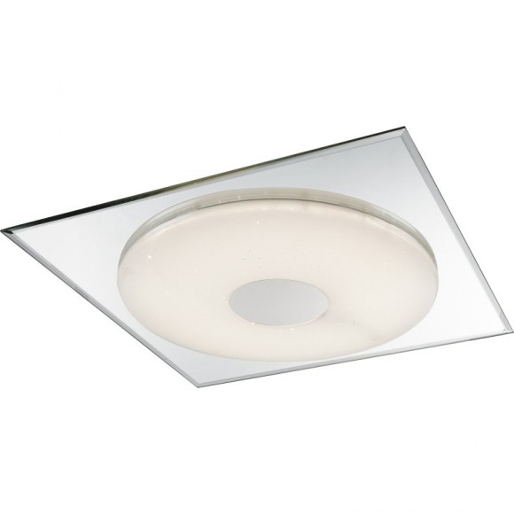 Globo 48355 LED Deckenleuchte Atreju 1x18W| 1200L | 3000-6000K - dimmbar, Fernbedienung, Farbfixierung, 3 weiße Farbtöne, opal