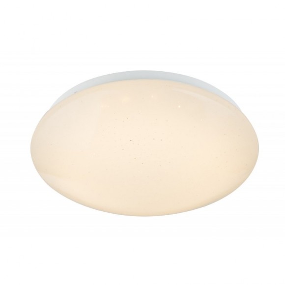 Globo 48363RGB LED Deckenleuchte Atreju I 1X15W | 580L | 3000K | RGB - dimmbar, Farbwechsler, Fernbedienung, weiß, opal