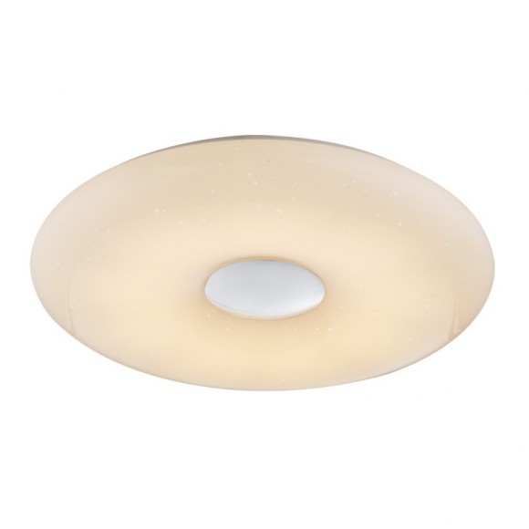 Globo 48390-60 LED Deckenleuchte Osha 1x60W | 3800lm | 2700K-6500K | RGB - dimmbar, Farbwechsler, Nachtbeleuchtung, Farbfixierung, Fernbedienung, opal weiß