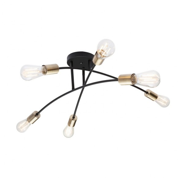 Globo 54003-6 Deckenleuchte Sarini 6x60W | E27