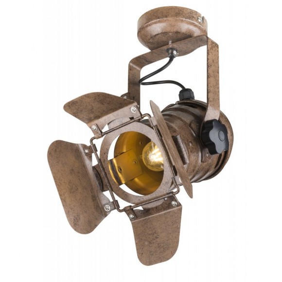 Globo 54650-1W Wandleuchte Egon 1x50W | GU10 - einstellbar, Rost