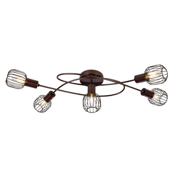 Globo 54801-5 Decken- und Spotleuchte Akin 5x40W | E14