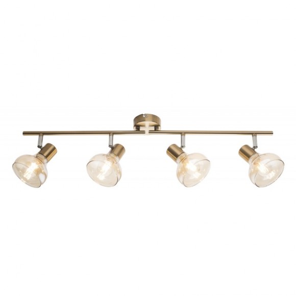 Globo 54922-4 Decken- und Spotleuchte Donto 4x40W | E14 - gold