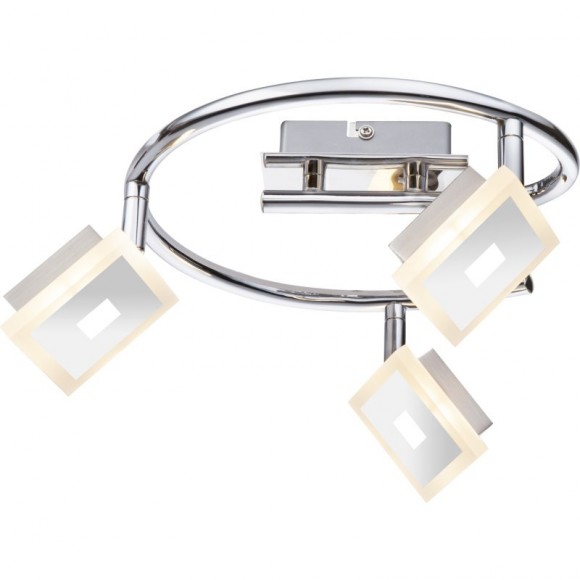 Globo 56111-3 LED Deckenleuchte Spotleuchte 3x5W | 210L | 3000K - chrom