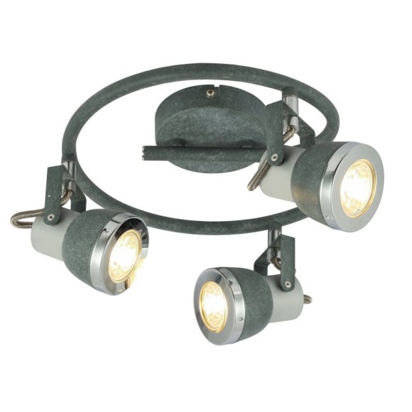 Globo 57000-3 Pendelleuchte Sabinyo 3x50W | GU10 - grau, chrom