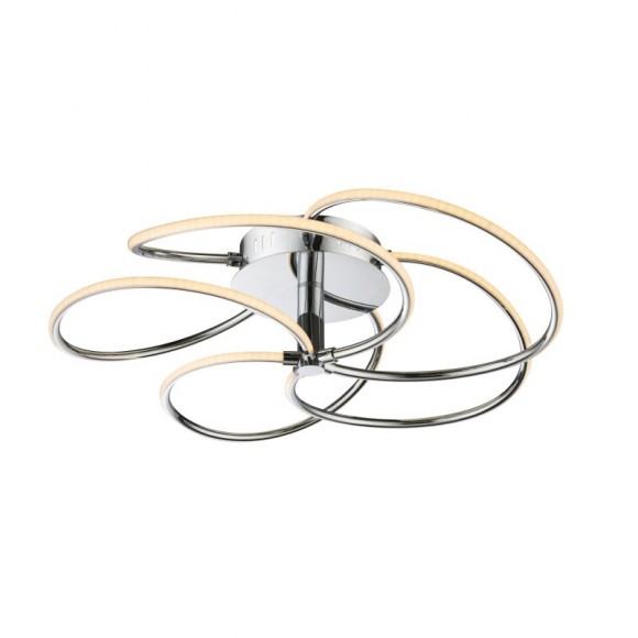 Globo 67823-40D1 LED Aufbauleuchte Wave 1x40W | 2843lm | 3000K - chrom