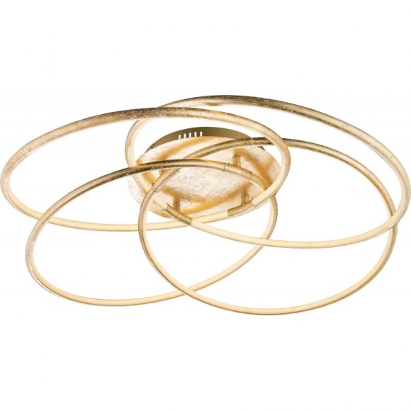 Globo 67828-60G LED Aufbauleuchte Barna 1x60W | 4200L | 3000-6000K - dimmbar, Fernbedienung, gold
