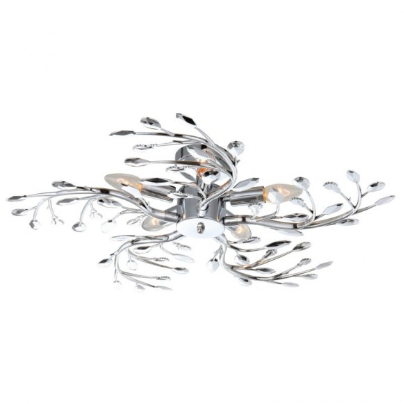 Globo 68546-5 Pendelleuchte Flash 5x40W | E14 - chrom