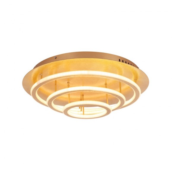 Globo 49252-100G LED Deckenleuchte Arryn 1x90W | 110-3100lm | 3000K-6500K - gold