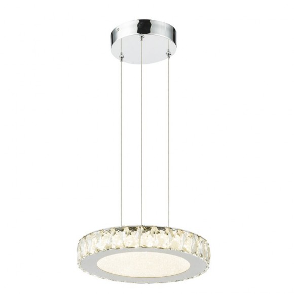 Globo 49350H1 LED Hängeleuchte Deckenleuchte Amur 1x36W | 2590lm | 4000K - dimmbar chrom