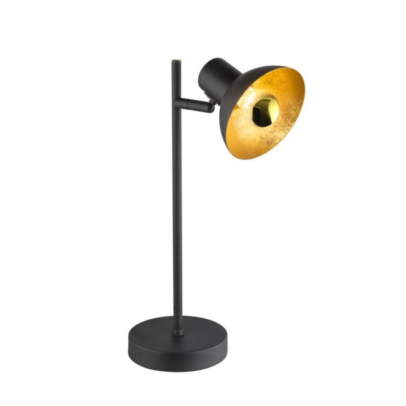 Globo 54001-1T LED Tischleuchte Lotte 1x4W | 136L | E14 LED | 2700K - schwarz, gold
