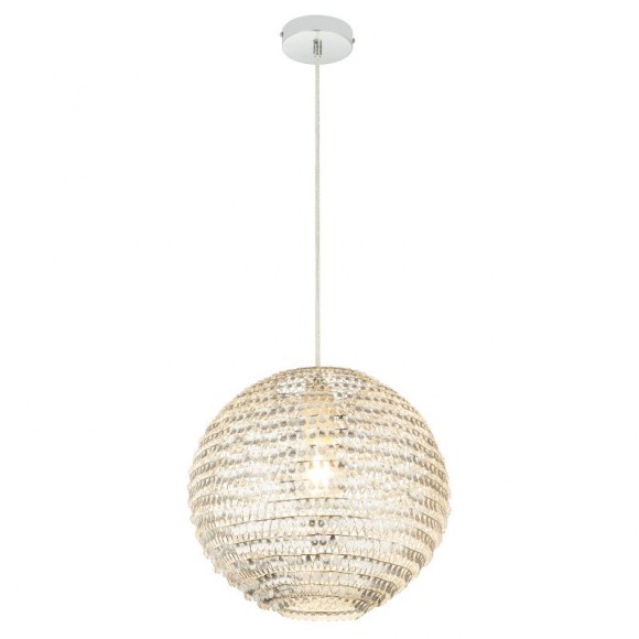 Globo 54502-1H Pendelleuchte Daxos 1x60W | E27 - chrom