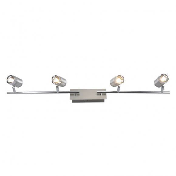 Globo 56957-4 Spotleuchte Marja 4x7W | 1472lm | 3000K - verstellbar, chrom
