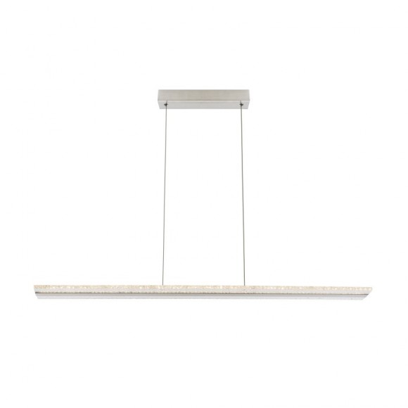 Globo 68193H LED Hängeleuchte Deckenleuchte Klaus 1x36W | 2400L | 4000K - Nickel, matt