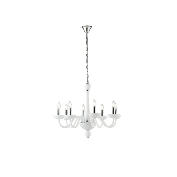 Luce Ambiente Design I-ALFIERE/8 BCO Pendelleuchte ALFIERE E14 | weiß