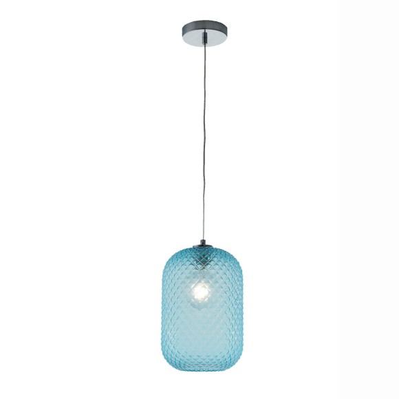 Luce Ambiente Design I-ASHFORD-S20 BLU Pendelleuchte ASHFORD | 1×60W E27 | Seilleuchte