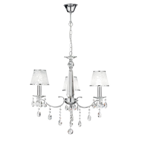 Luce Ambiente Design I-BOEME/3 Pendelleuchte BOEME | 3×60W E14 | chrom