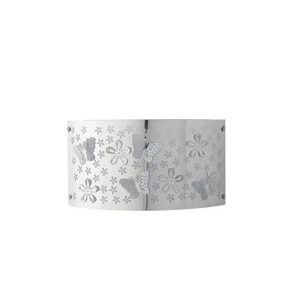 Luce Ambiente Design I-BUTTERFLY/AP Wandleuchte BUTTERFLY E14 | chrom