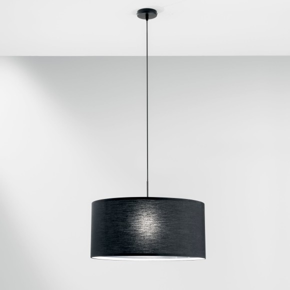 Luce Ambiente Design I-CAPITAL-S53-NER Pendelleuchte CAPITAL | 1×60W E27 | schwarz