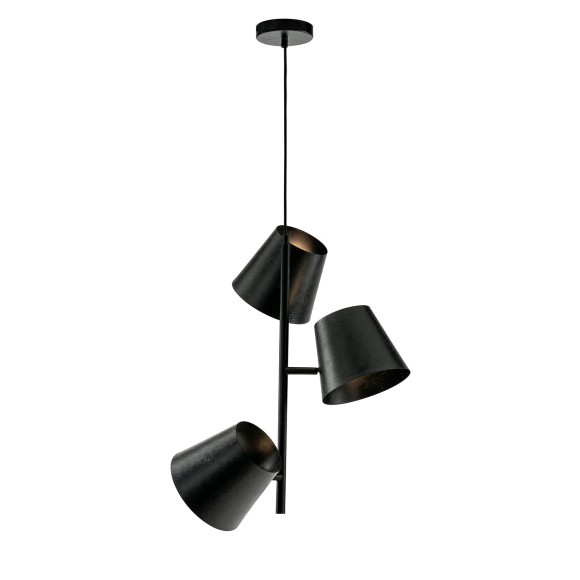 Luce Ambiente Design I-COLT-S3 GR Pendelleuchte COLT | 3×60W E27