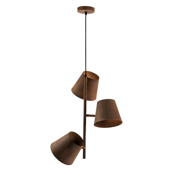 Luce Ambiente Design I-COLT-S3 RU Pendelleuchte COLT | 3×60W E27