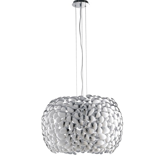 Luce Ambiente Design I-DIONISO-S65-CR Pendelleuchte DIONISO | 5×60W E27 | Seilleuchte | chrom