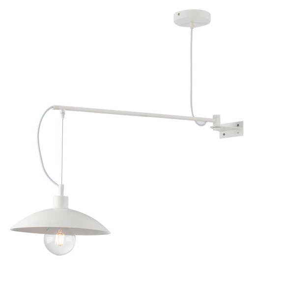 Luce Ambiente Design I-ELDORADO-AP-BCO Wandleuchte ELDORADO | 1×60W E27 | weiß