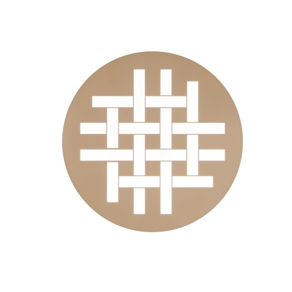 Luce Ambiente Design I-ELYOT-PL50-ORO LED Deckenleuchte ELYOT | 30W integrierte LED-Quelle | gold