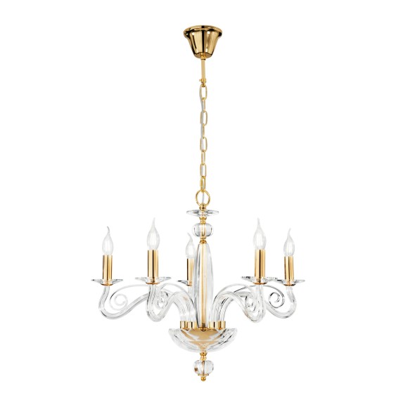 Luce Ambiente Design I-EPOQUE/5 Pendelleuchte EPOQUE | 5×60W E14 | gold