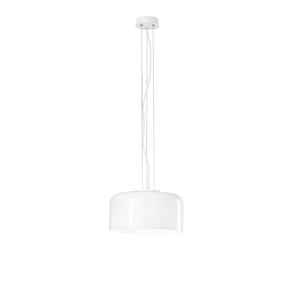 Luce Ambiente Design I-GIBUS-S30 BCO Pendelleuchte GIBUS | 1×60W E27 | Seilleuchte | weiß