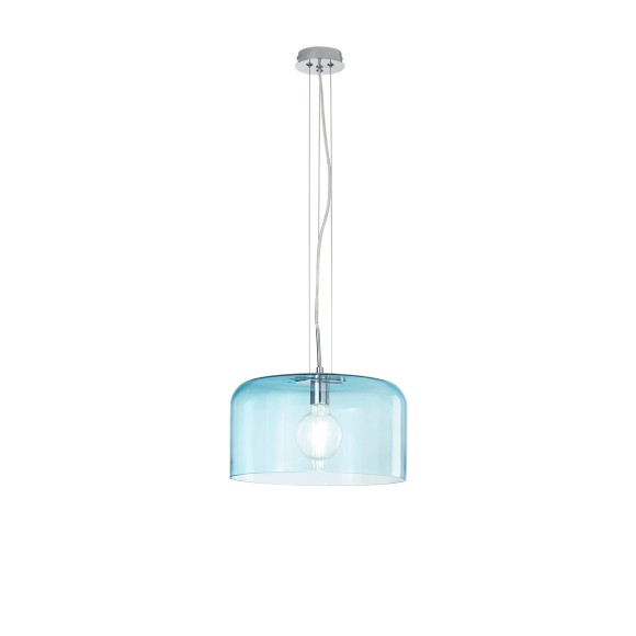 Luce Ambiente Design I-GIBUS-S35 BLU Pendelleuchte GIBUS | 1×60W E27 | Seilleuchte