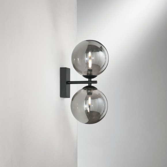 Luce Ambiente Design I-HONEY-AP2-NER Wandleuchte HONEY G9 | schwarz